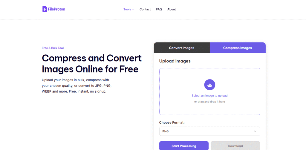 compress images without losing quality